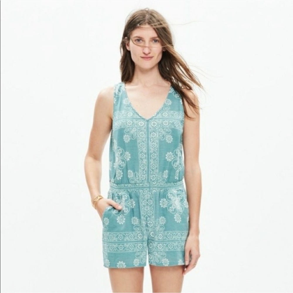 Madewell Romper, green size M